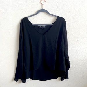 Size 20 Eloquii NWT black silky top